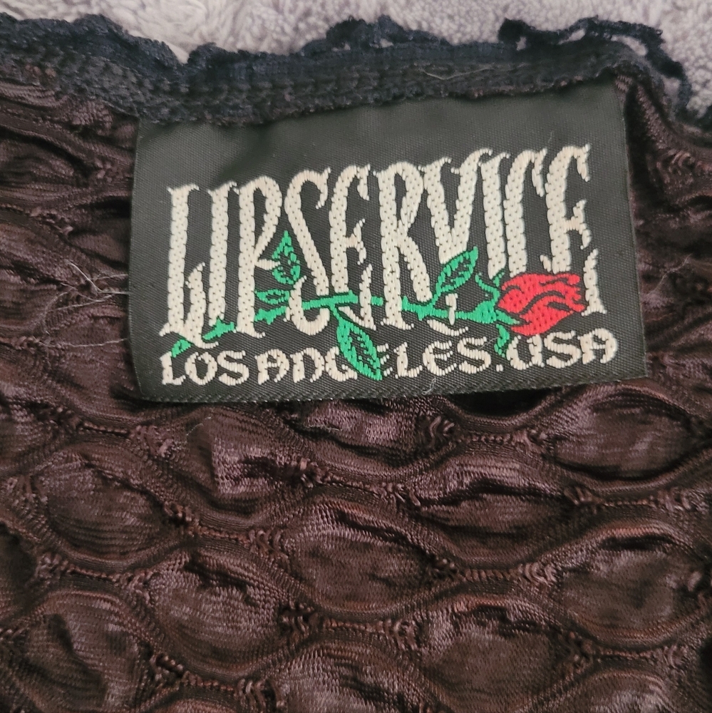 Vintage Lip Service Top - Picture 5 of 6